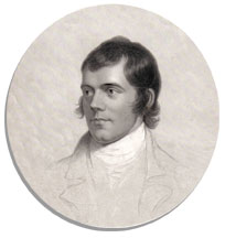 Robert Burns portrait